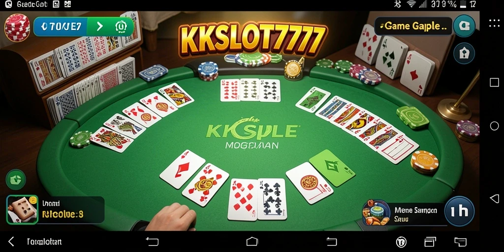 Tampilan gameplay seru KKSLOT777 dengan antarmuka yang menarik.