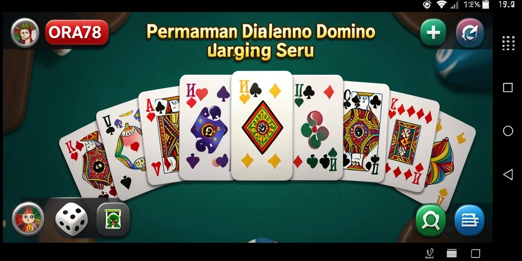 Tangkapan layar gameplay yang seru dalam ORA78.